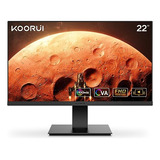 Koorui Monitor Monitor 21,5 Pulgadas Fhd 1080p Full Hd 100hz