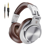 Fone Headset Dj Profissional Studio Monitor Oneodio Brown