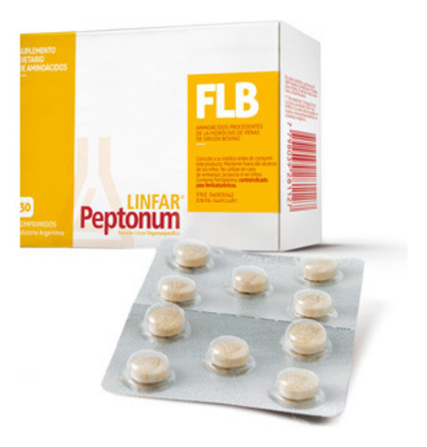 Linfar Peptonum Línea Original Completa En Comprimidos