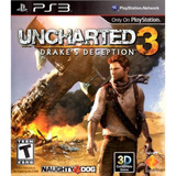 Uncharted 3 Juego De Ps3 Fisico Español