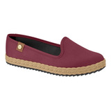 Tenis Feminino Slip On Moleca Detalhe Corda Confortavel