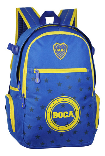 Mochila Boca Juniors Con Red Original Importada Oficial Cke