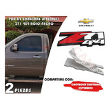 Par De Emblemas Z71 4x4 Chevrolet Cheyenne Silverado