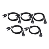 5pcs Usb3.0 Macho A Hembra Auto Tablero De Instrumentos Del