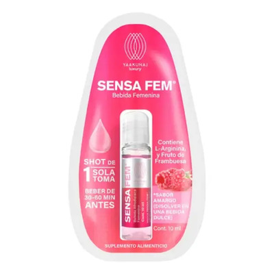 Yaakunaj Luxury Sensa Fem Belleza 10ml con L-Arginina y Muira Puama | MercadoLibre