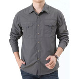 Camisa Táctica De Secado Rápido Para Hombre, Ropa Militar