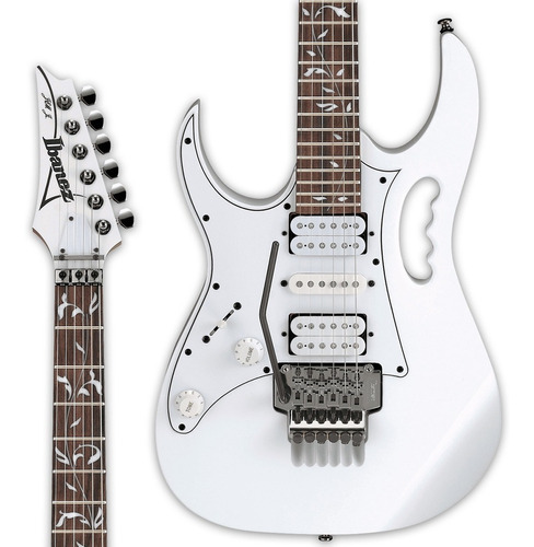 Guitarra Ibanez Jem Jrl Wh Branca Canhota Steve Vai