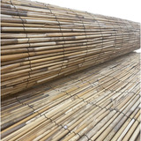 Esteira De Bambu Natural | 5 Metro X 1mt Para Cobertura 5m²