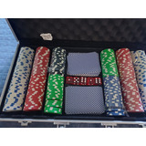 Maletin De Poker Profesional Set Con 300 Piezas