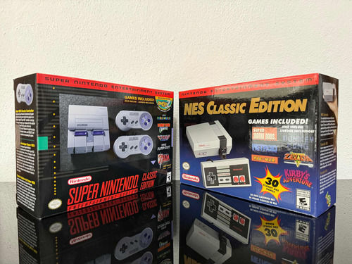 Super Nintendo Classic Edition + Nes Classic Edition