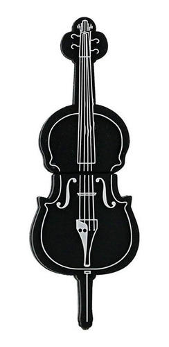 Pen Drive En Forma De Instrumentos Violonchelo Negro