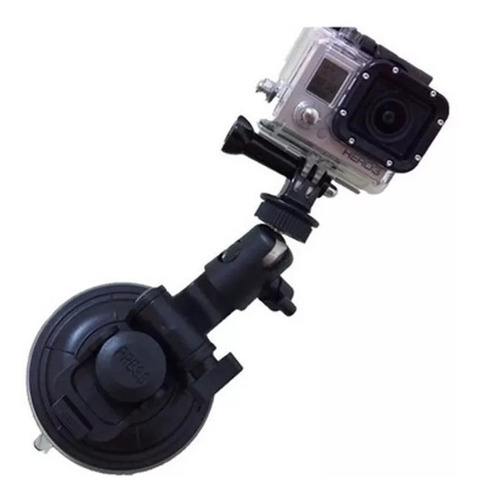 Ventosa Para Auto Vehículos Accesorio Sopapa Gopro 4 5 6 7 8