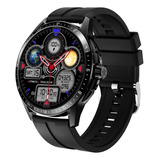 Relógio Inteligente Preto Hamtod Gt4 Pro Com Tela Tft De 1,4
