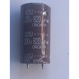 820uf 200v Capacitor (4.1cmx2.1cm) Retirado 