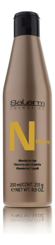 Shampoo Nutrient Anticaída De Cabello Salerm Línea Oro 500ml