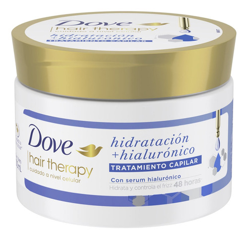 Tratamiento Capilar Dove Hidratación Con Serum Hialurónico