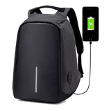 Maleta Maletin Morral Antirrobo Impermeable Usb 100%calidad 