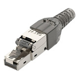 Conector Cat7 Cat6a Rj 45 Para Concentradores De Pc, Cat7