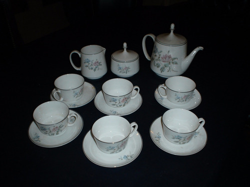  Set Juego  Te Porcelana Hartford  18  Pzas Jer