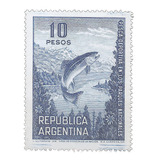 Argentina  Gj 1639 Pesca Ordinaria 977 Variedad Cat 1174 P.c