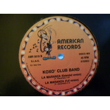 Koxo Club Band - La Maranza .single .flash House . Importado
