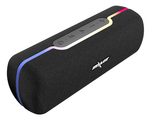 Bocina Bluetooth Subwoofer Con Rgb Luces Recargable Estéreo