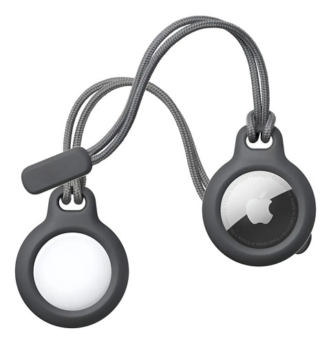 2 Fundas Llavero Gps Protector Con Correa Para Apple Airtag