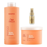 Wella Enrich Kit Shampoo 1000ml Mascara 500ml E Oleo 30ml