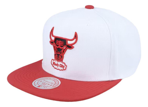 Gorra Mitchell & Ness Chicago Bulls Side Core 2.0 Hwc Basque