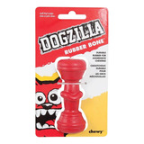 Juguete Para Perro Dogzilla Rubber Bone Para Premios Color 51993