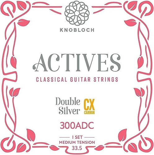 Knobloch Actives Cx Carbon Tensión Media Cuerdas Guitarra