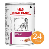 24 X Lata Royal Canin Renal Support Perros 385gr. Np