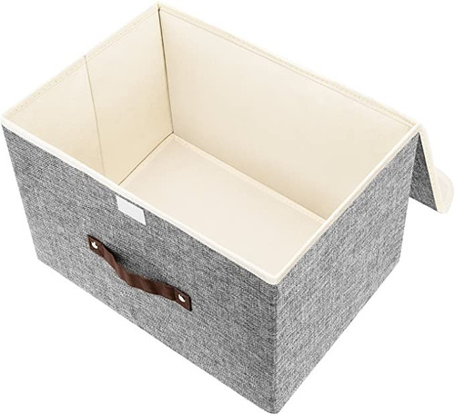 Organizador En Tela Caja Lona Para Organizar Cesta Almacenar