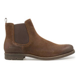 Bota Botin Levis Caballero L2222382 Tan Chelsea Piel Comoda