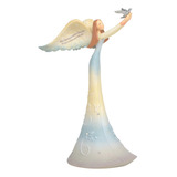 Enesco Peace By Piece Prayers - Figura De Ngel De 7.68 Pulga