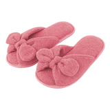 Pantufa Antiderrapante Com Laço Do  27/28 Até 45/46 Chinelo