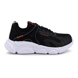 Zapatillas 361° Performance Running Black Vermillion Origina