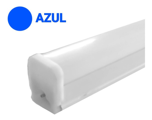 Barra Lampara Tubo Led Luz Azul Iluminación 1.20cm