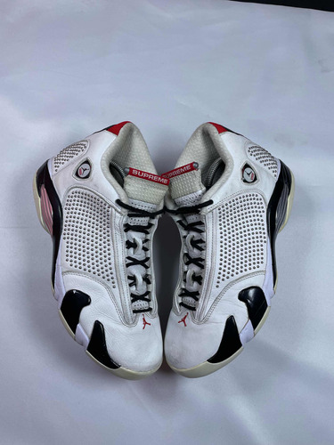 Nike Air Jordan 14 Retro X Supremetalle 44 Eur 28cm 10us