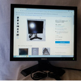 Monitor Dell Ultrasharp 1708fpt Lcd 17 Dvi Vga Hub Com 4 Usb