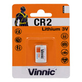 Pila Litio Cr2 Vinnic Lithium 3v Blister Cerrado X 1 Unidad
