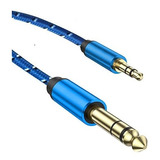 Cable De Audio Estéreo Wisyifil Bidireccional Trs -azul