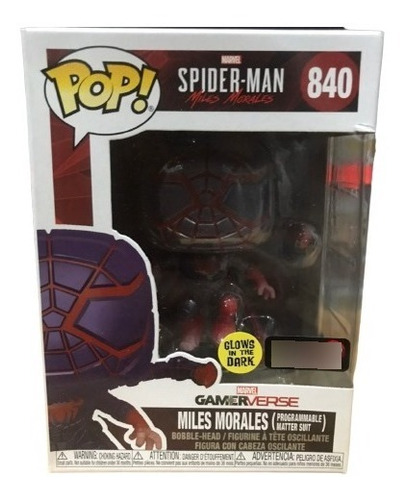 Funko Pop Gamerverse - Miles Morales Matter #840 Exclusivo