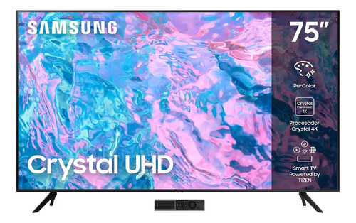 Samsung Pantalla 75pul. 4k Uhd Smart Tv Msi