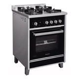 Cocina Hotpoint Hp35415 60cm Acero Inox Gas Nat Pta Vidrio
