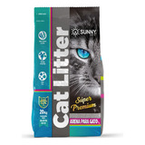 Arena Gatos Importada Natural 3kg Super Aglutinante Sunny