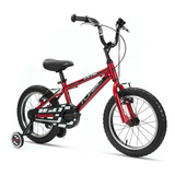 Bicicleta Infantil R16 Racing Para Niño De Aluminio Turbo Color Rojo Tamaño Del Cuadro S