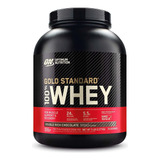 Suplemento En Polvo Optimum Nutrition  Proteína Gold Standard 100% Whey Proteína Sabor Double Rich Chocolate En Pote De 2.27kg