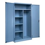 Armario Metálico Oficina/industria Storage Compat 102x55x200 Color Gris