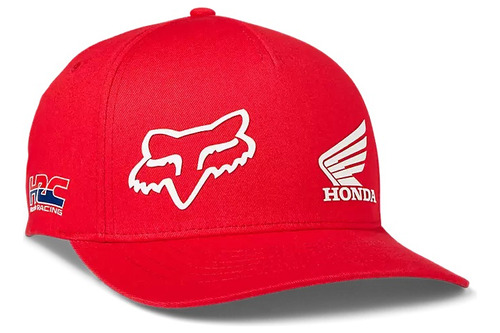 Gorra Fox Honda Flexflit Bicicleta Casual Moto Downhill Mtb